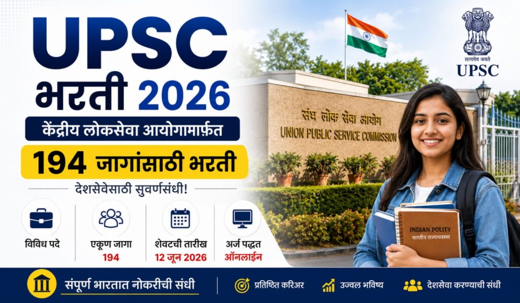UPSC Bharti 2026