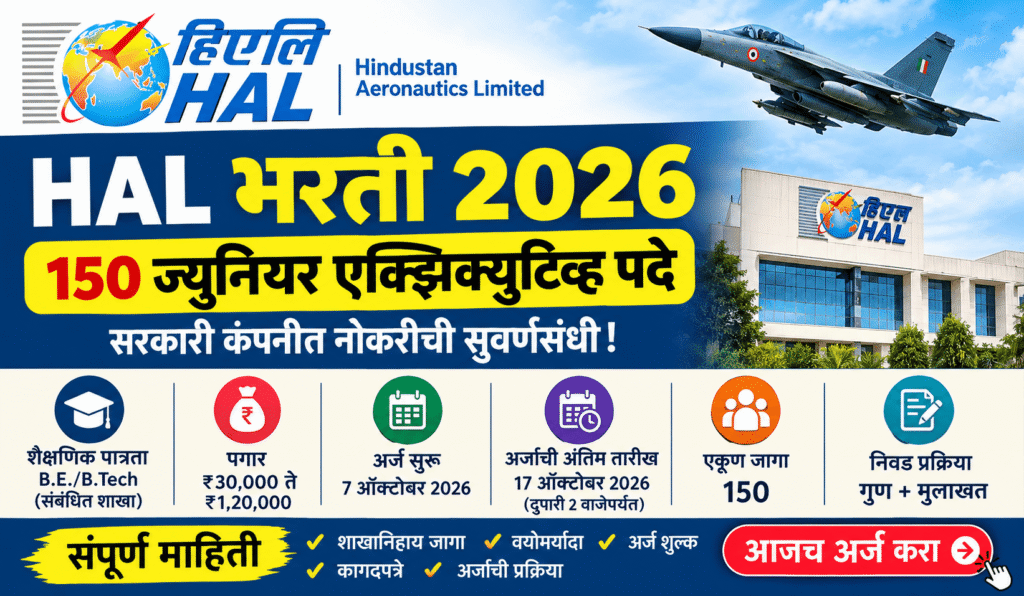HAL Bharti 2026